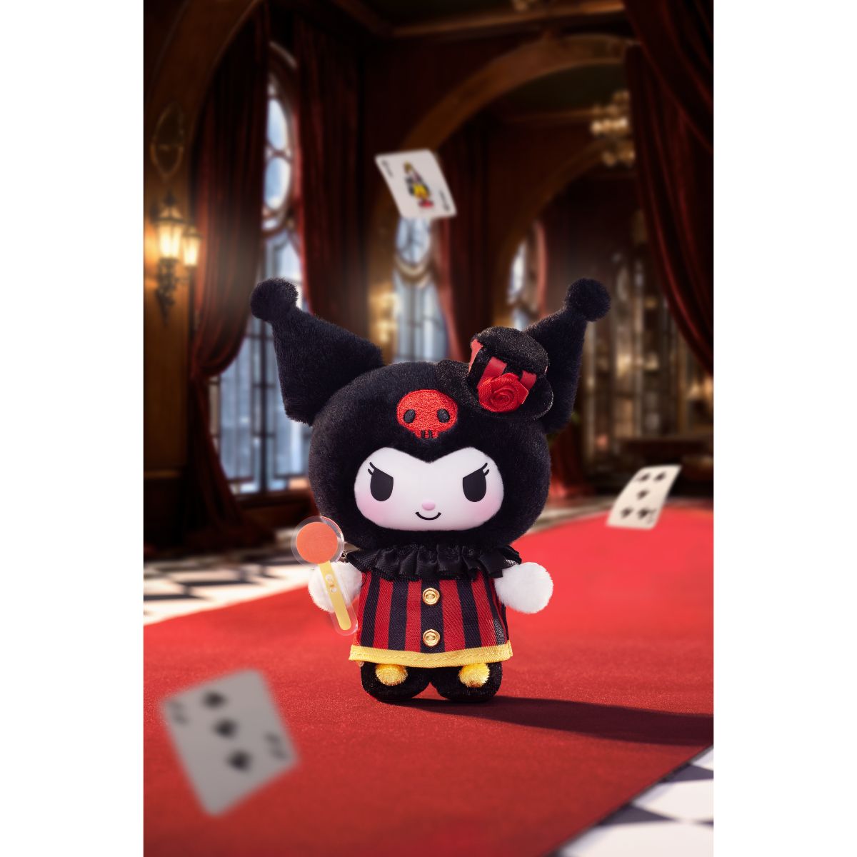 Mô Hình Đồ Chơi Kuromi Poker Kingdom Series Plush Pendant Blind Box TOP TOY 2304094310105