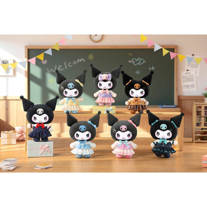 Kuromi School Life Series Plush Pendant Blind Box - Mô hình nhồi bông dạng túi mù - TOP TOY