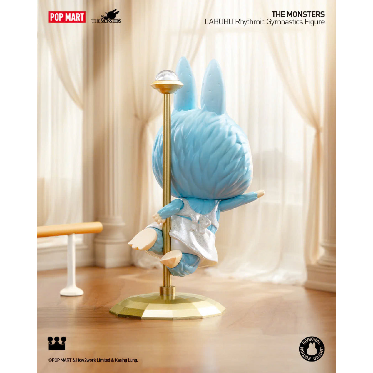 Labubu Rhythmic Gymnastics Figure - Mô hình Art Toy chính hãng - POP MART