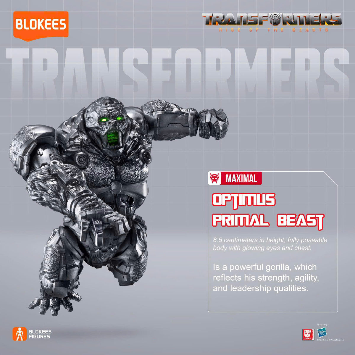 Optimus Primal Beast TF7 - Mô hình lắp ráp - BLOKEES 71144