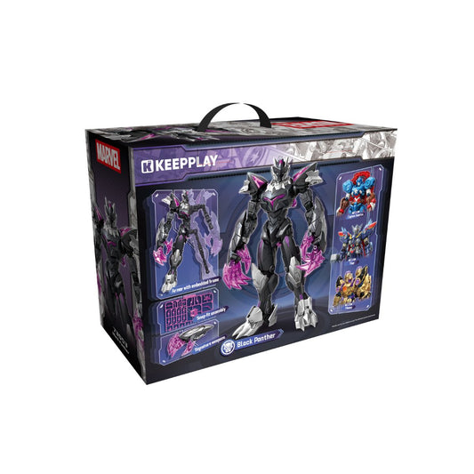 Marvel Mecha Black Panther KEEPPLAY 73053 - Mô hình lắp ráp Robot siêu anh hùng - KEEPPLAY