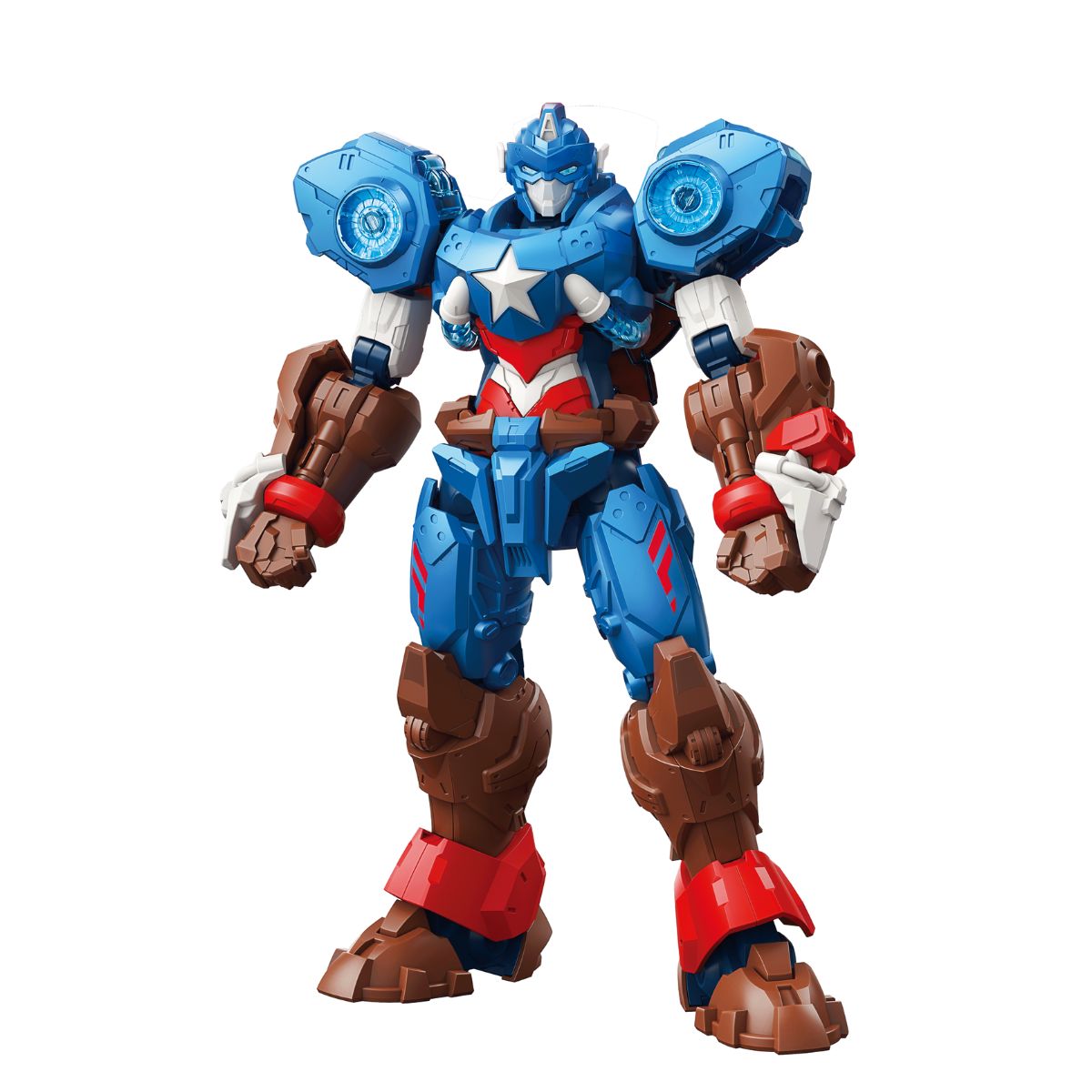 Marvel Mecha Captain America - Mô hình lắp ráp - KEEPPLAY 73051