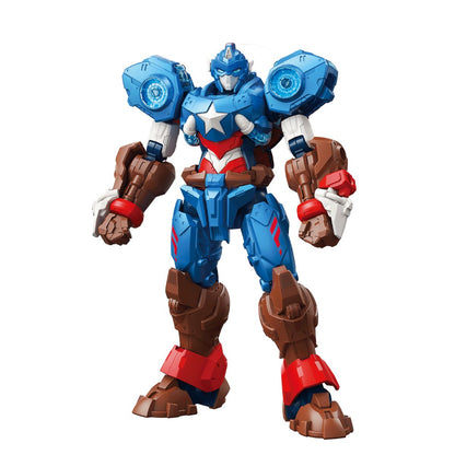 Marvel Mecha Captain America - Mô hình lắp ráp - KEEPPLAY 73051