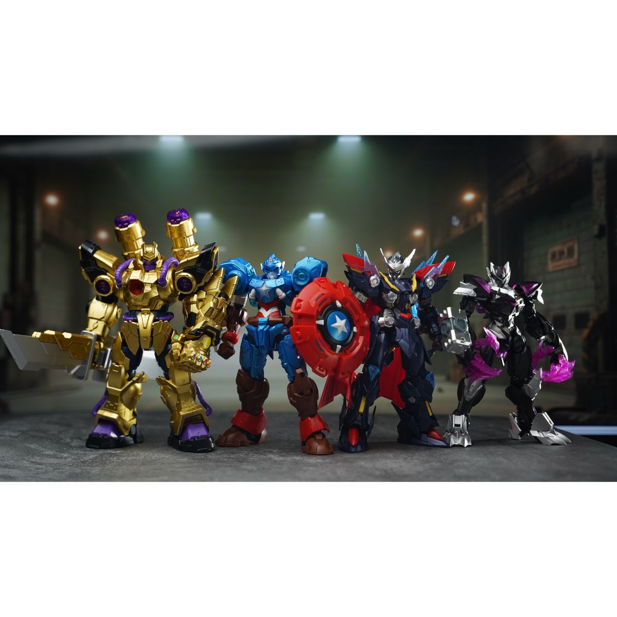 Marvel Mecha Thanos - Mô hình lắp ráp Mecha - KEEPPLAY 73054