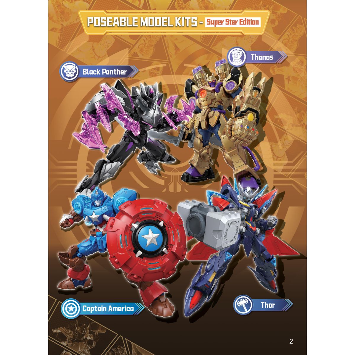 Marvel Mecha Thanos - Mô hình lắp ráp Mecha - KEEPPLAY 73054