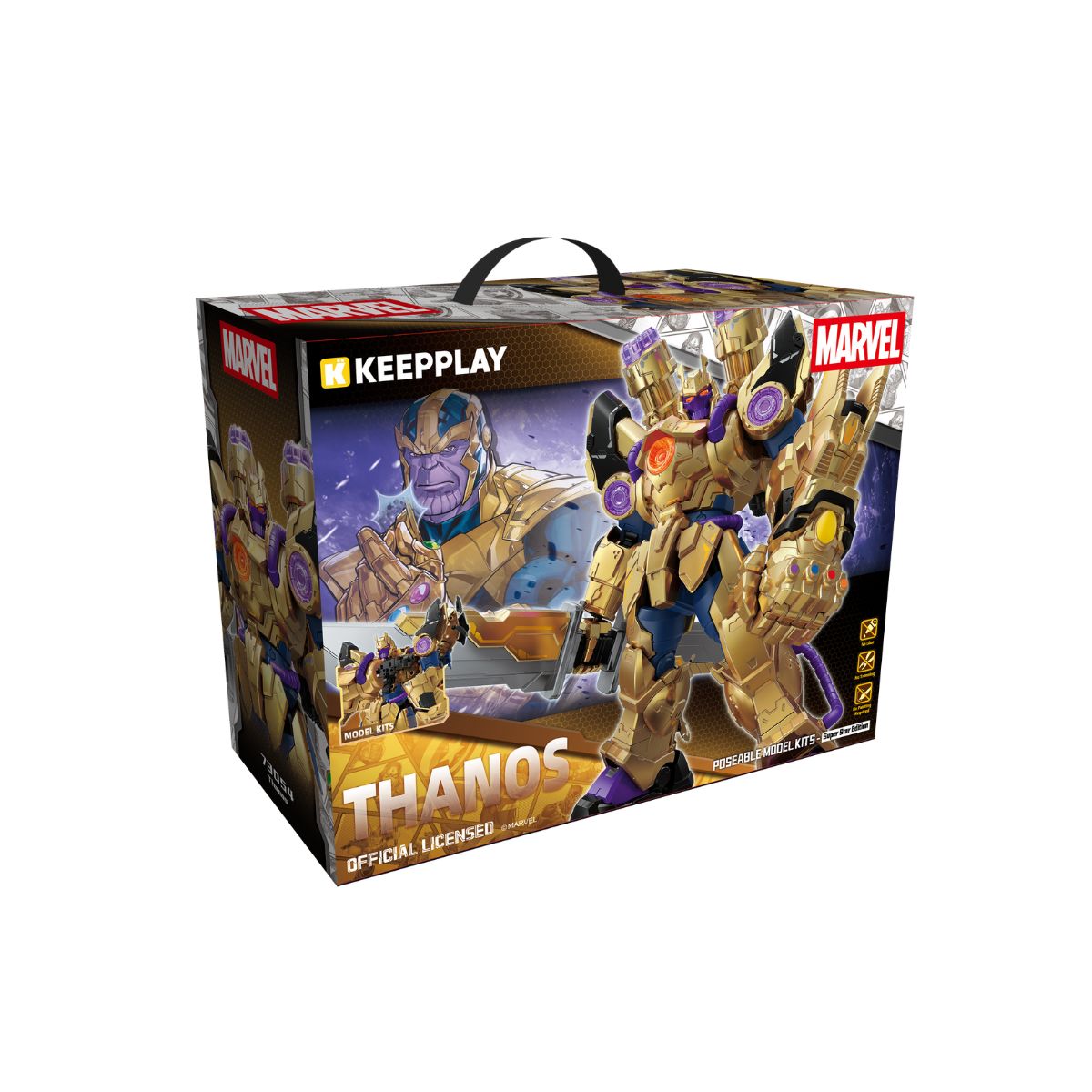 Marvel Mecha Thanos - Mô hình lắp ráp Mecha - KEEPPLAY 73054