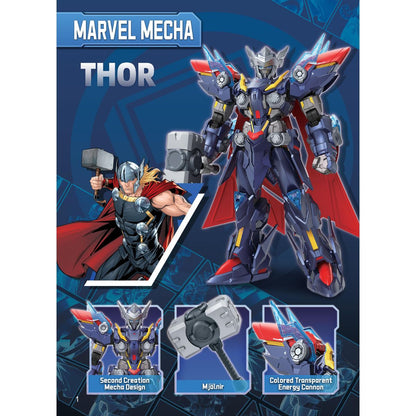 Marvel Mecha Thor KEEPPLAY 73052 - Mô hình lắp ráp Thần Sấm Thor - Chính hãng KEEPPLAY