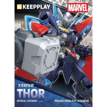 Marvel Mecha Thor KEEPPLAY 73052 - Mô hình lắp ráp Thần Sấm Thor - Chính hãng KEEPPLAY