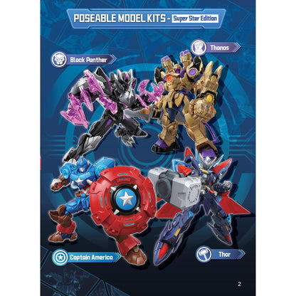 Marvel Mecha Thor KEEPPLAY 73052 - Mô hình lắp ráp Thần Sấm Thor - Chính hãng KEEPPLAY