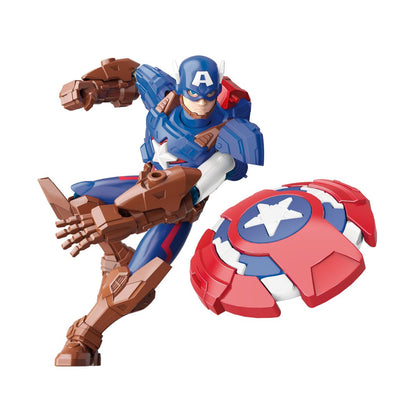 Marvel Super Armor Block Assembly Model Toy - Captain America - Mô hình lắp ráp Đội Trưởng Mỹ - KEEPPLAY 73072