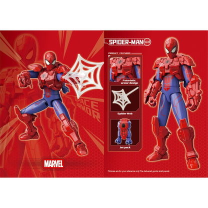 Marvel Super Armor Block Assembly Model Toy - Spiderman - Mô hình lắp ráp Marvel - KEEPPLAY 73071