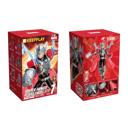 Marvel Super Armor Block Assembly Model Toy - Thor - Mô hình lắp ráp Siêu Anh Hùng - KEEPPLAY 73074