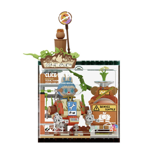 Đồ Chơi Mô Hình Lắp Ráp The Monsters Forest Secret Base ClickFix Lab P