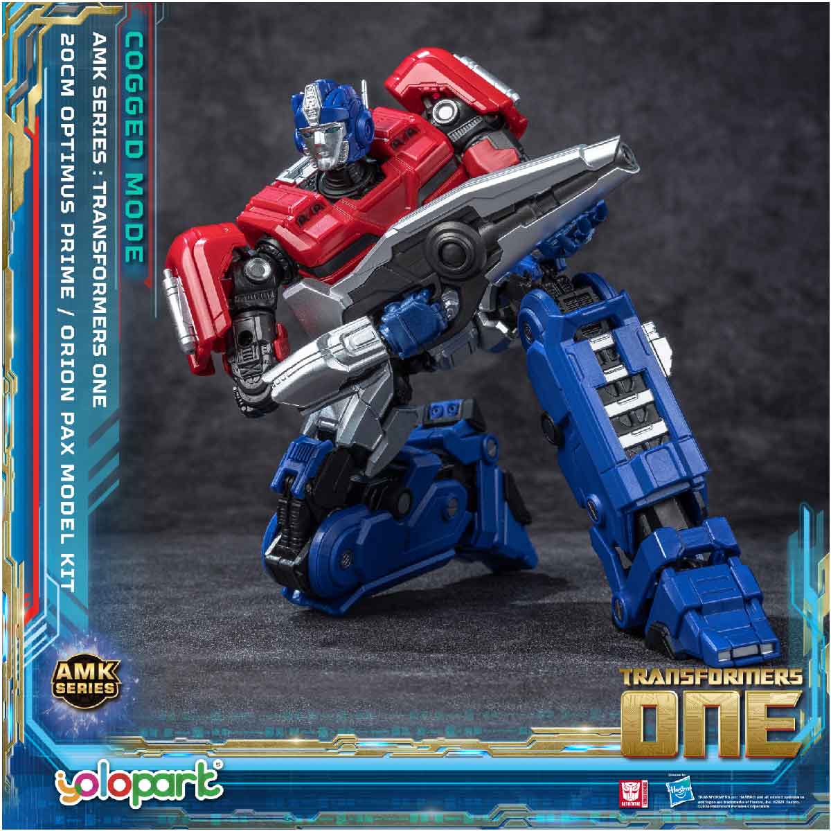 Transformers AMK Orion Pax Upgraded - Mô hình lắp ráp - YOLOPARK YPAMKM8OP