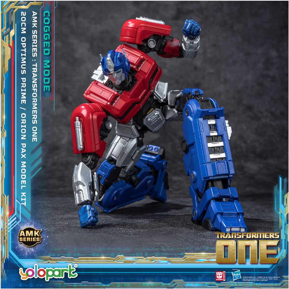 Transformers AMK Orion Pax Upgraded - Mô hình lắp ráp - YOLOPARK YPAMKM8OP
