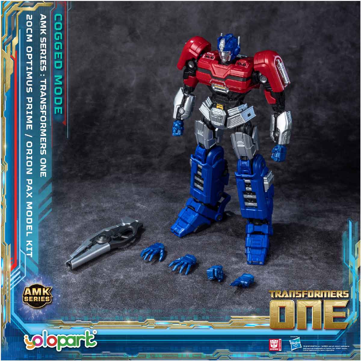 Transformers AMK Orion Pax Upgraded - Mô hình lắp ráp - YOLOPARK YPAMKM8OP