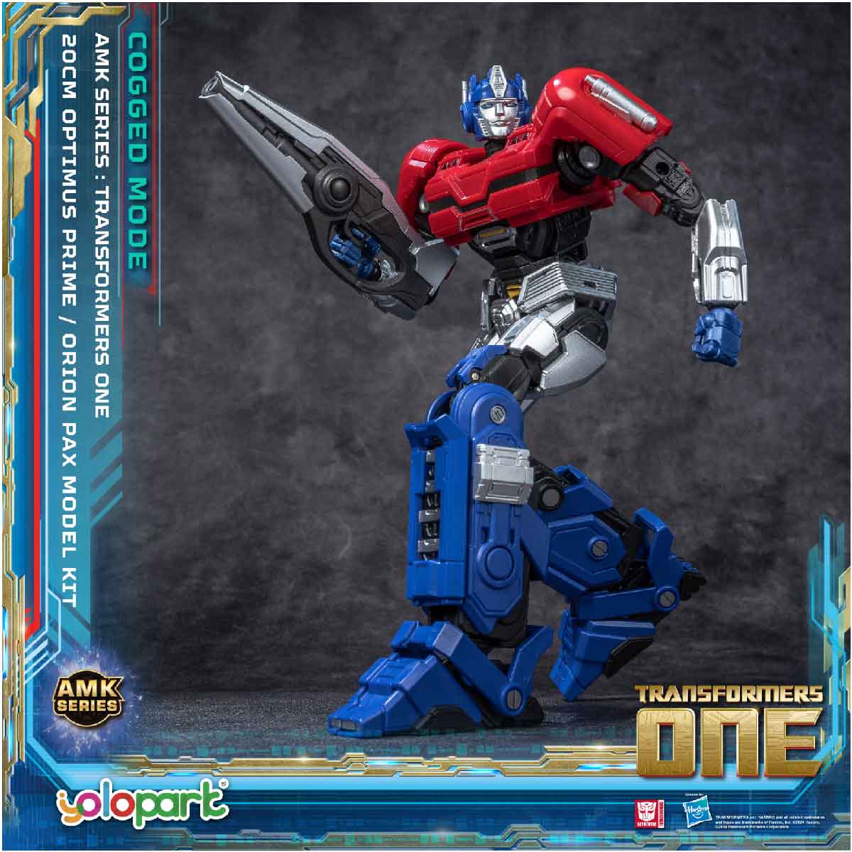 Transformers AMK Orion Pax Upgraded - Mô hình lắp ráp - YOLOPARK YPAMKM8OP