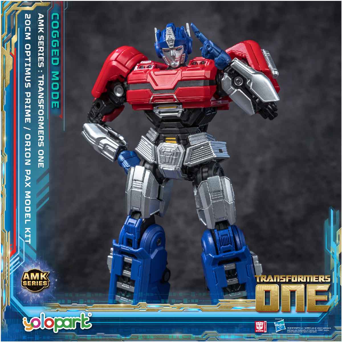 Transformers AMK Orion Pax Upgraded - Mô hình lắp ráp - YOLOPARK YPAMKM8OP