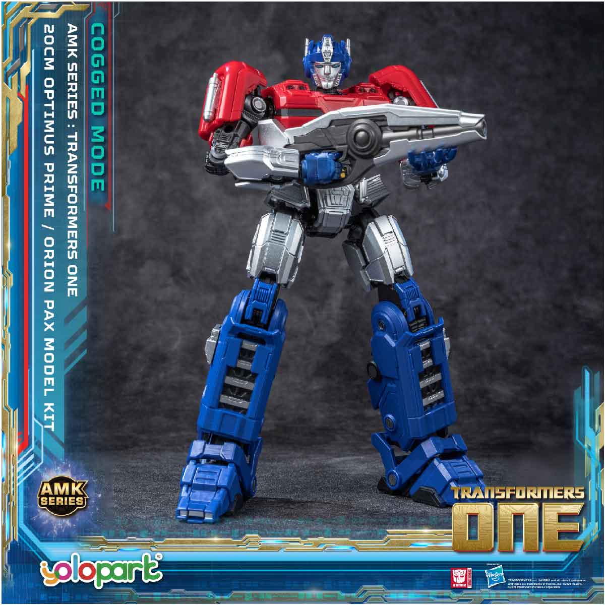 Transformers AMK Orion Pax Upgraded - Mô hình lắp ráp - YOLOPARK YPAMKM8OP