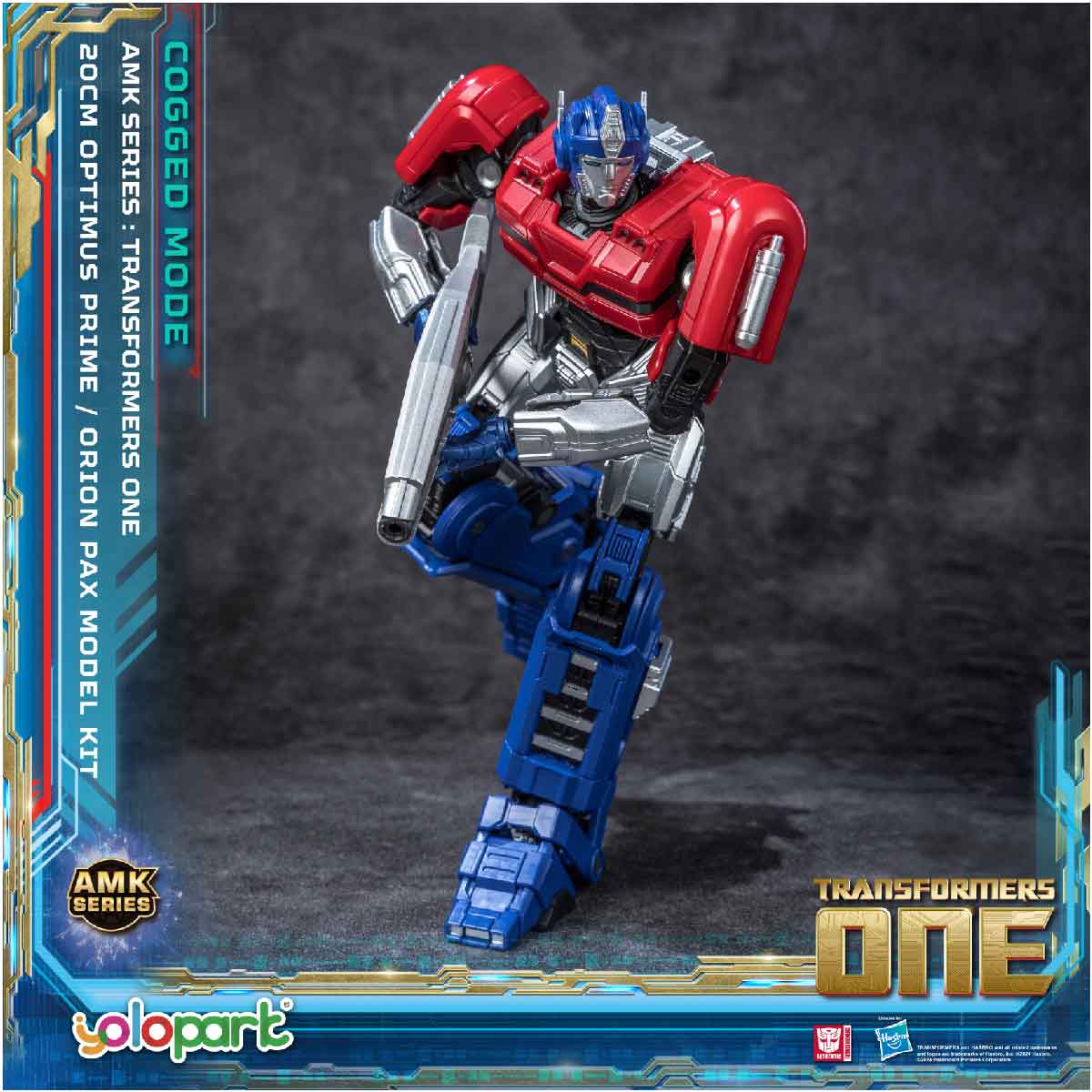 Transformers AMK Orion Pax Upgraded - Mô hình lắp ráp - YOLOPARK YPAMKM8OP