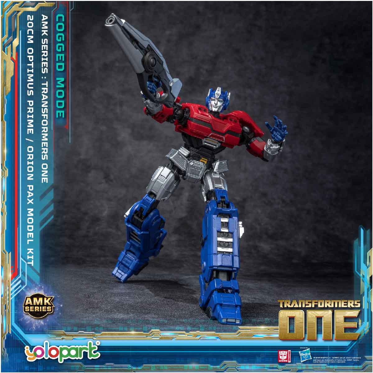 Transformers AMK Orion Pax Upgraded - Mô hình lắp ráp - YOLOPARK YPAMKM8OP