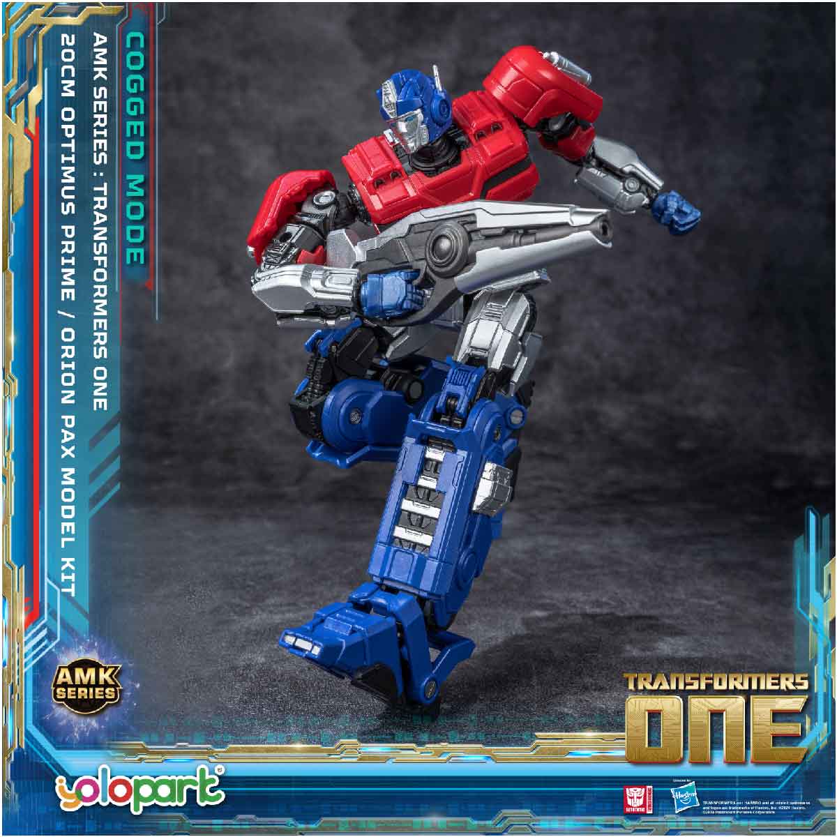 Transformers AMK Orion Pax Upgraded - Mô hình lắp ráp - YOLOPARK YPAMKM8OP