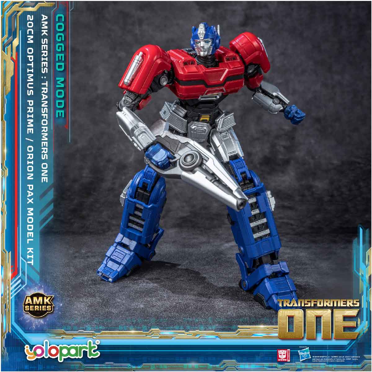 Transformers AMK Orion Pax Upgraded - Mô hình lắp ráp - YOLOPARK YPAMKM8OP