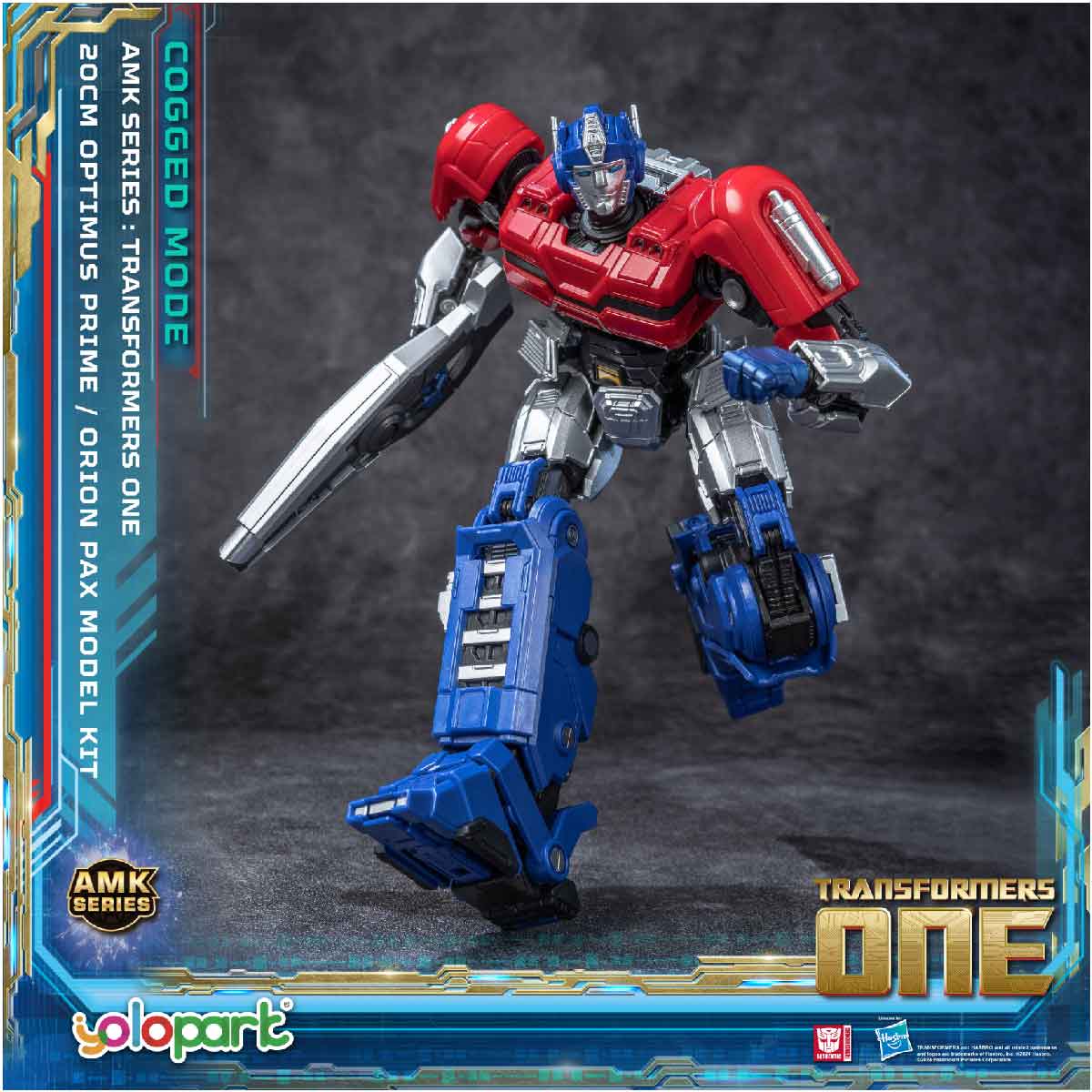 Transformers AMK Orion Pax Upgraded - Mô hình lắp ráp - YOLOPARK YPAMKM8OP