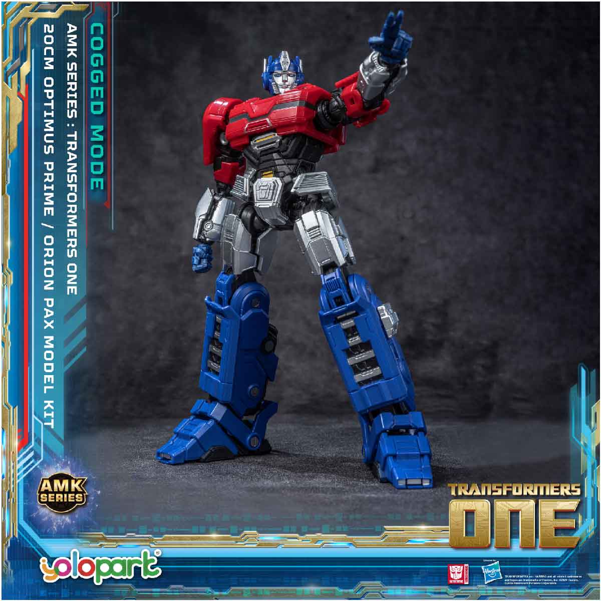 Transformers AMK Orion Pax Upgraded - Mô hình lắp ráp - YOLOPARK YPAMKM8OP
