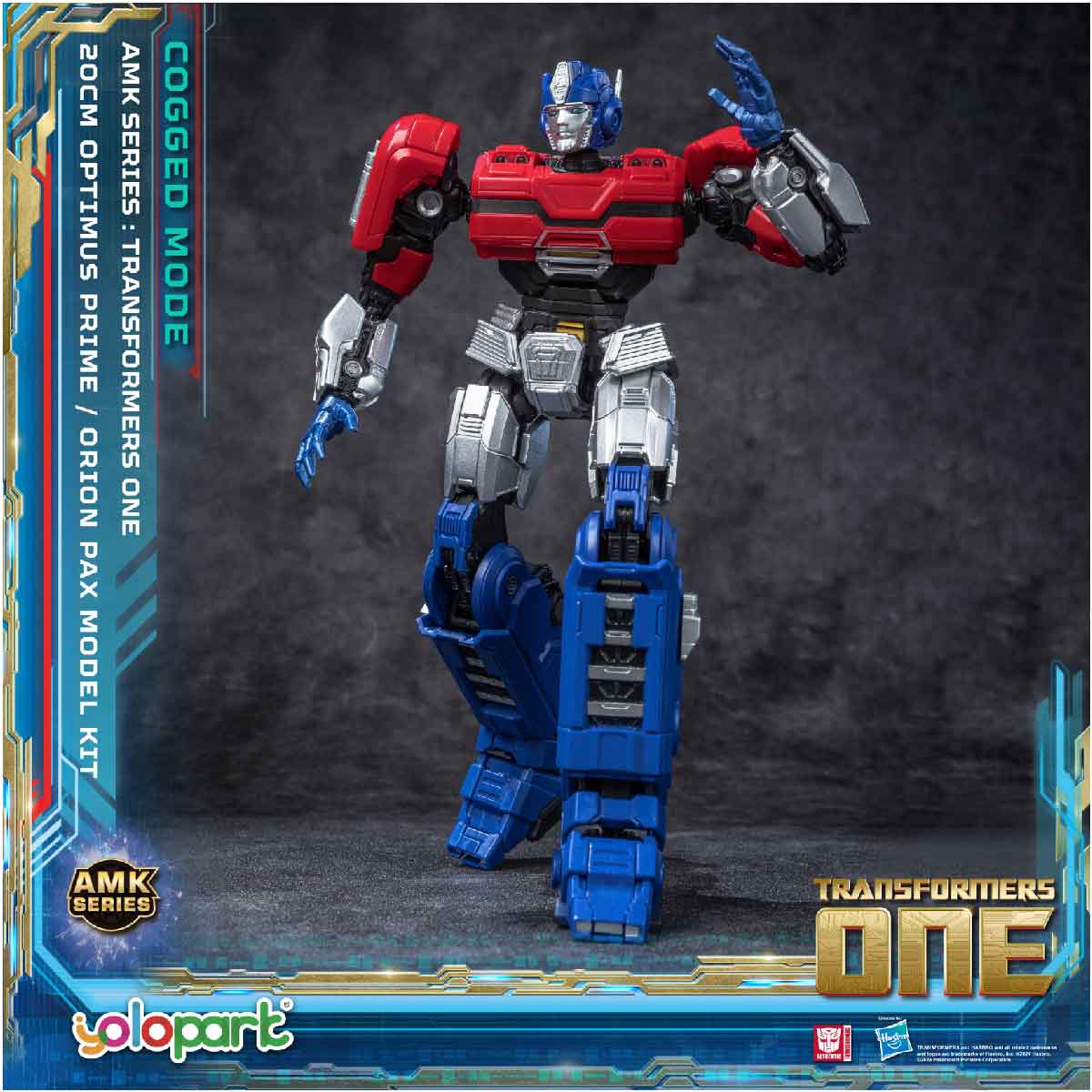 Transformers AMK Orion Pax Upgraded - Mô hình lắp ráp - YOLOPARK YPAMKM8OP