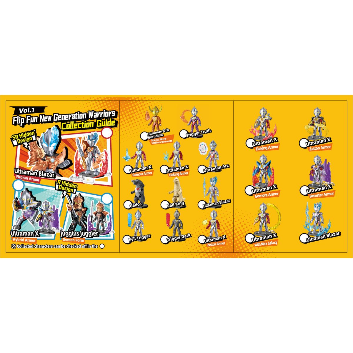Đồ Chơi Mô Hình Lắp Ráp Ultraman Flip Fun Prize Vol 1 KEEPPLAY KPL75113 - Giao hàng ngẫu nhiên