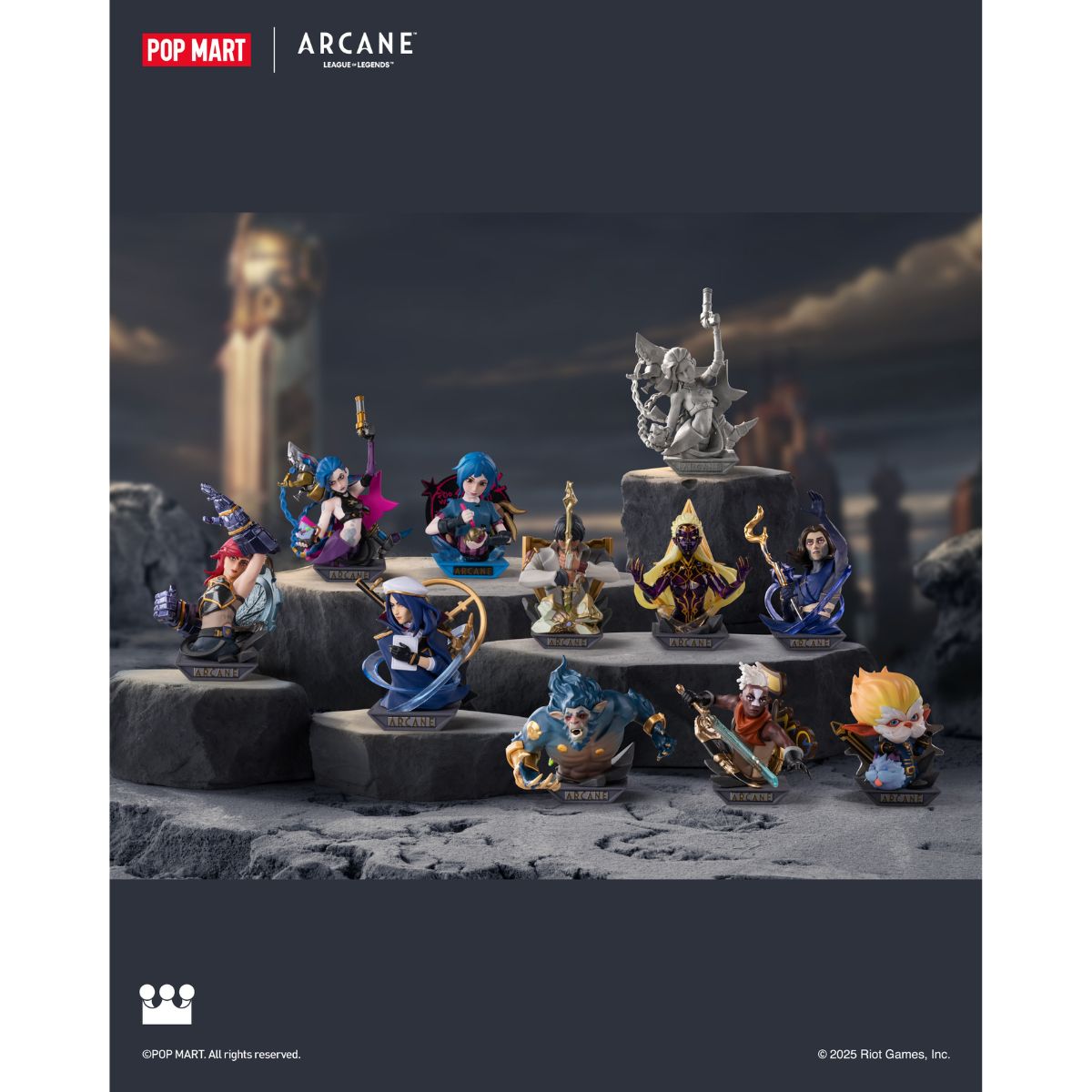 League Of Legends: Arcane Series Figures - Mô hình Blind Box - POP MART