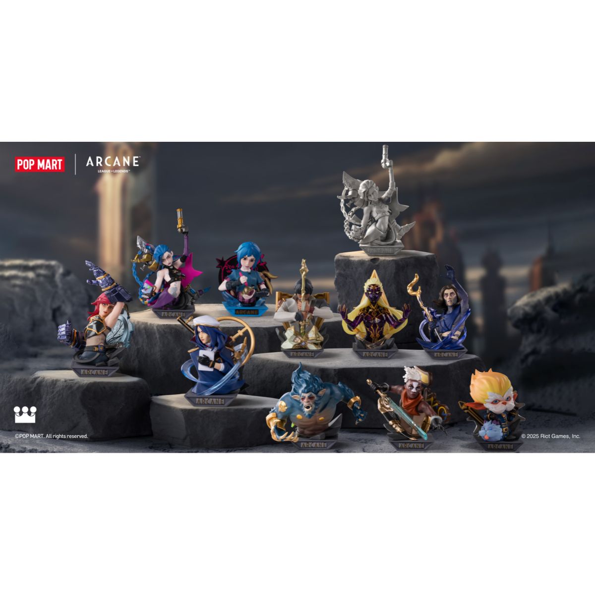 League Of Legends: Arcane Series Figures - Mô hình Blind Box - POP MART