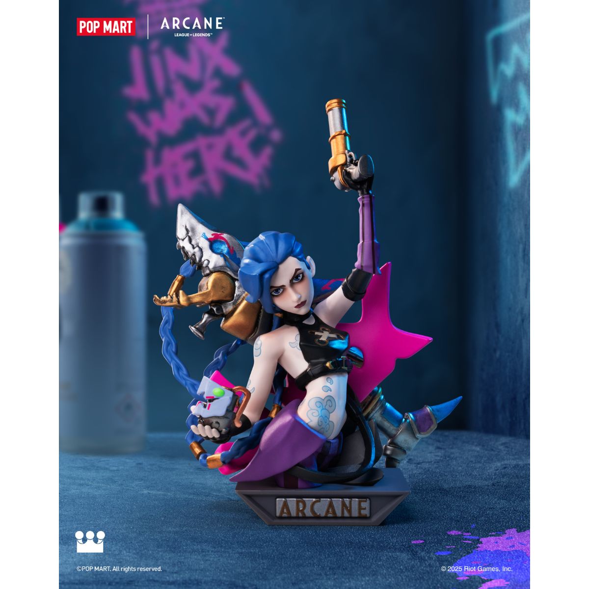 League Of Legends: Arcane Series Figures - Mô hình Blind Box - POP MART