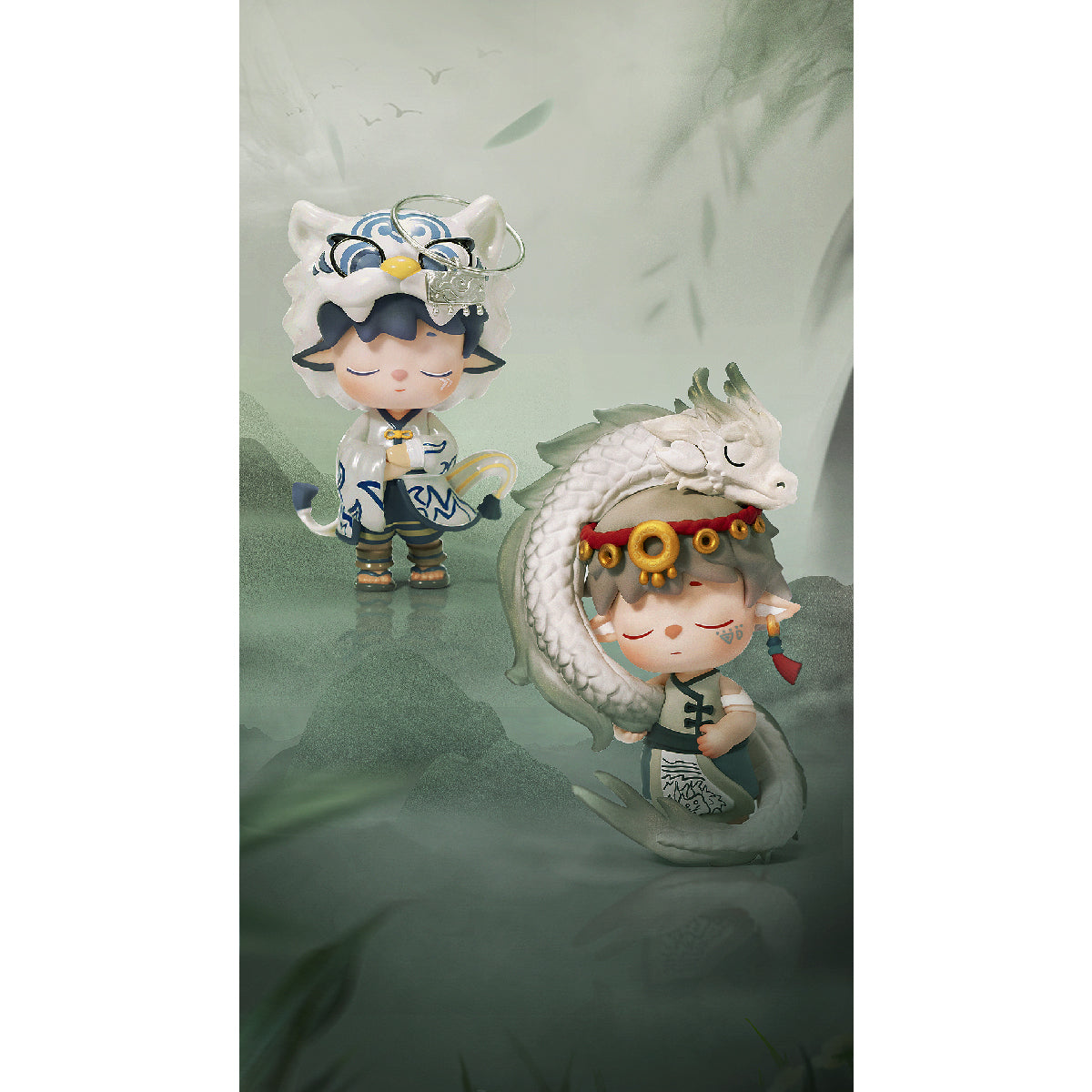 Leisurely Immortal Series - Mô hình Blind Box Art Toy - HEYONE 6974320154382