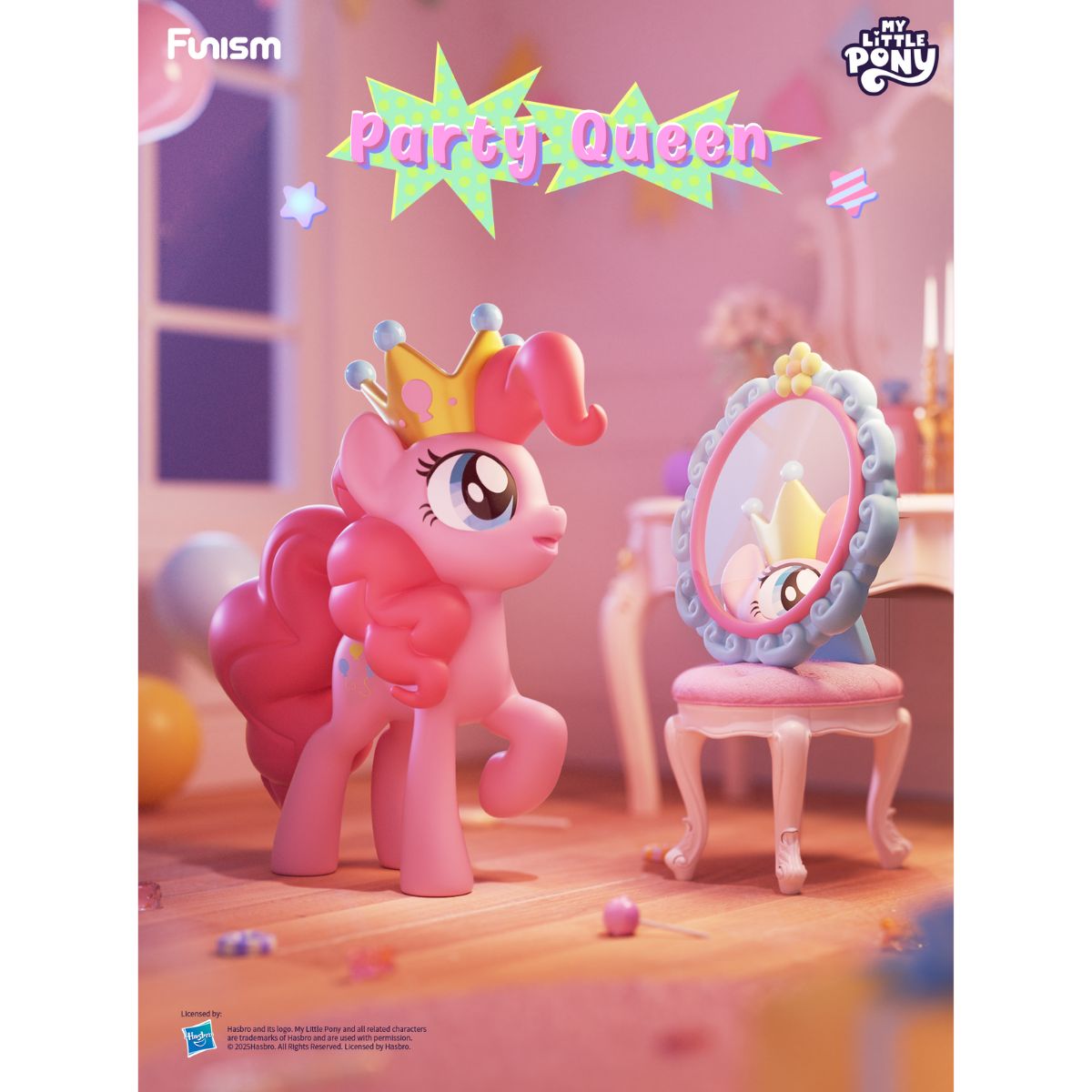 Little Pony Party Moment Series - Mô hình Blind Box Art Toy - FUNISM MX2090