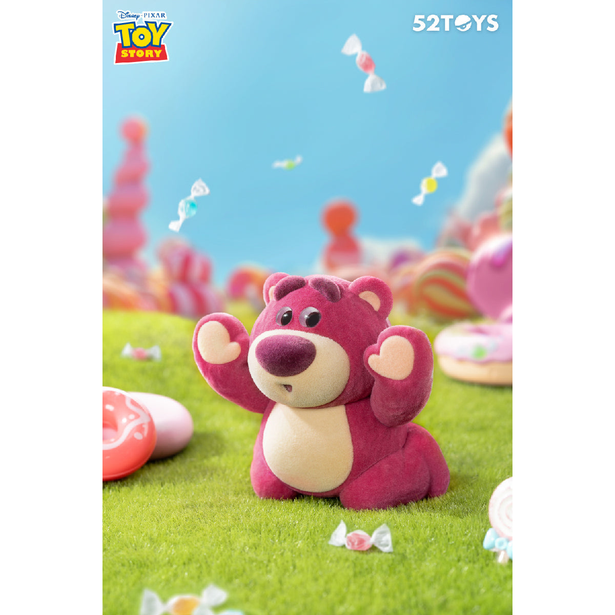 Lotso It's Me 2nd Model - Mô hình Blind Box Gấu Dâu - 52TOYS