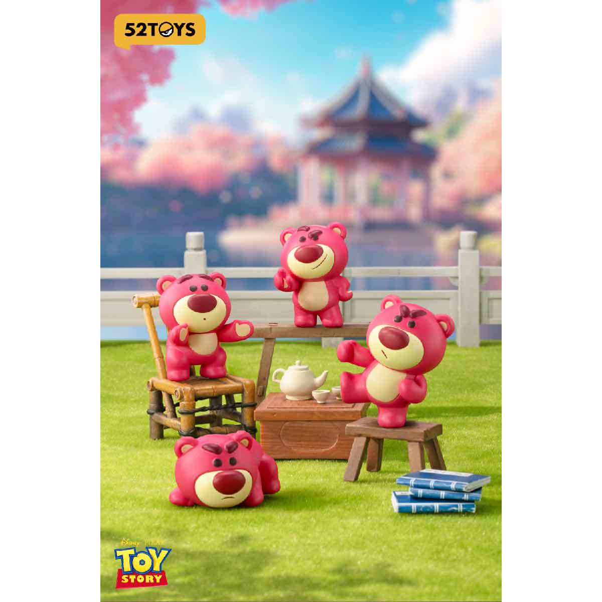 Lotso Minime Figure - Mô hình Blind Box gấu Lotso - 52TOYS