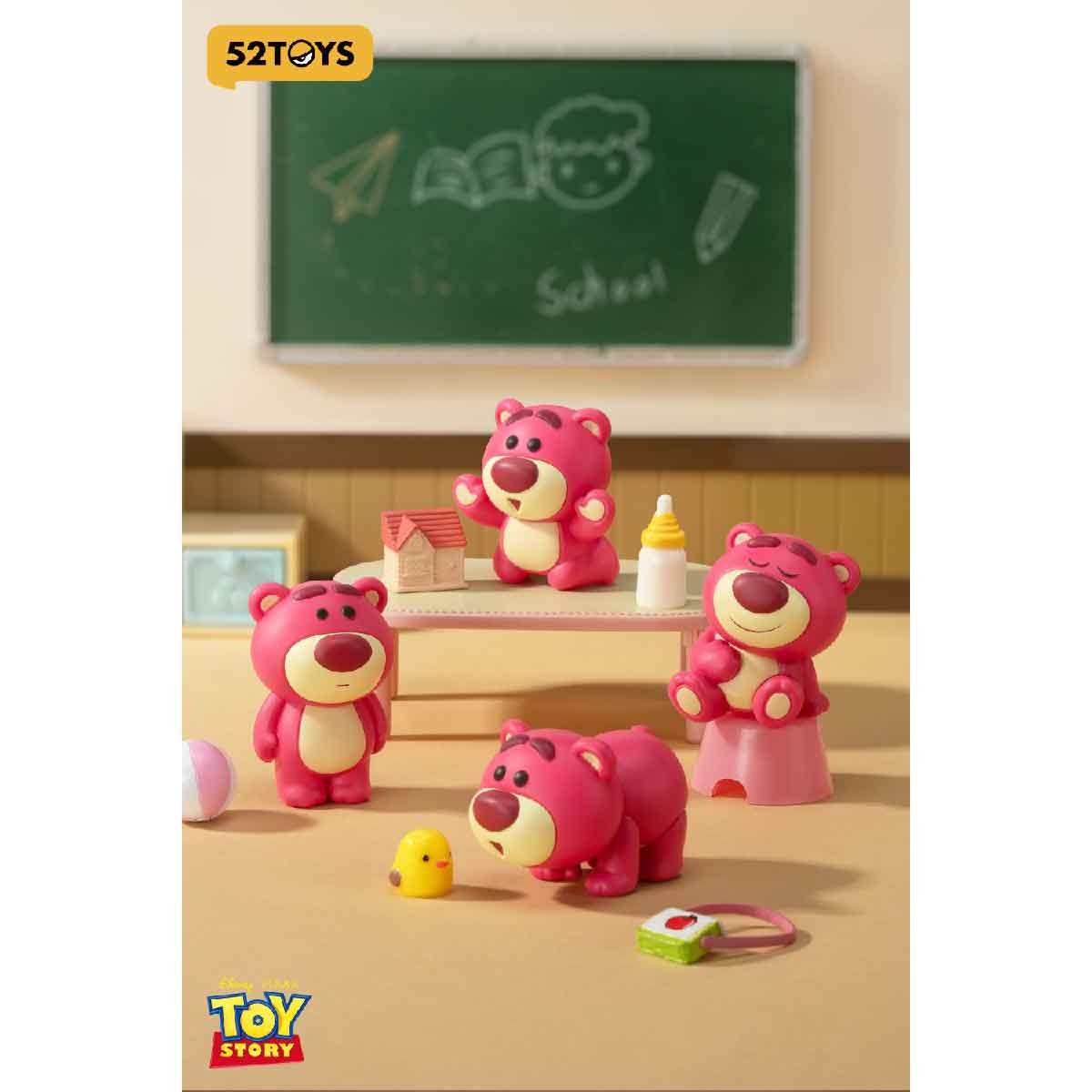 Lotso Minime Figure - Mô hình Blind Box gấu Lotso - 52TOYS