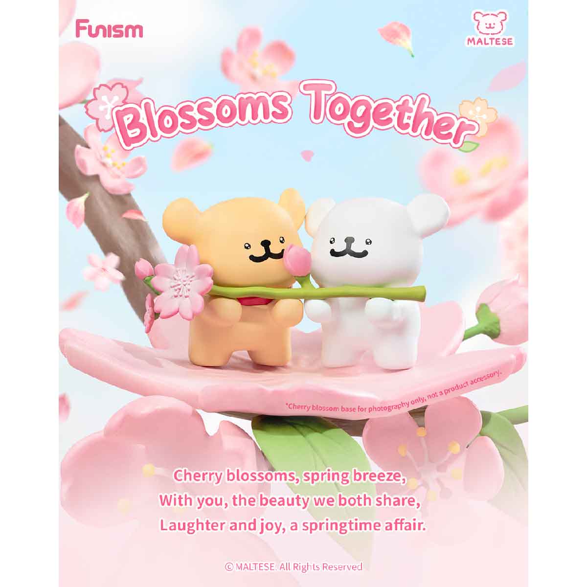 Maltese Cherry Blossoms Series Blind Box - Mô hình đồ chơi ngẫu nhiên - FUNISM MX2100