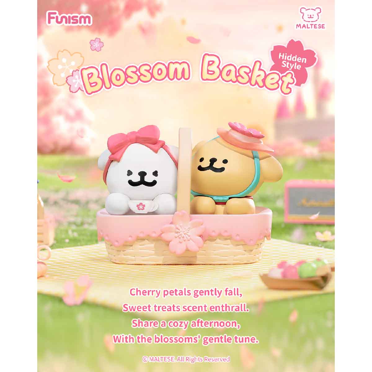 Maltese Cherry Blossoms Series Blind Box - Mô hình đồ chơi ngẫu nhiên - FUNISM MX2100