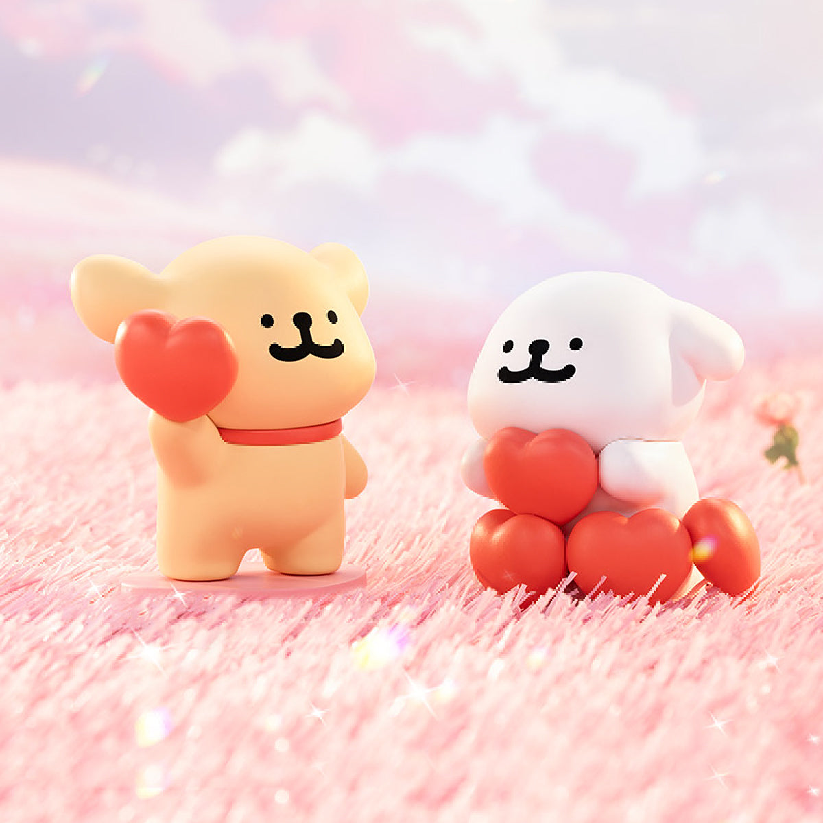 Maltese Happy Snuggling Series - Mô hình Blind Box - FUNISM MX2061