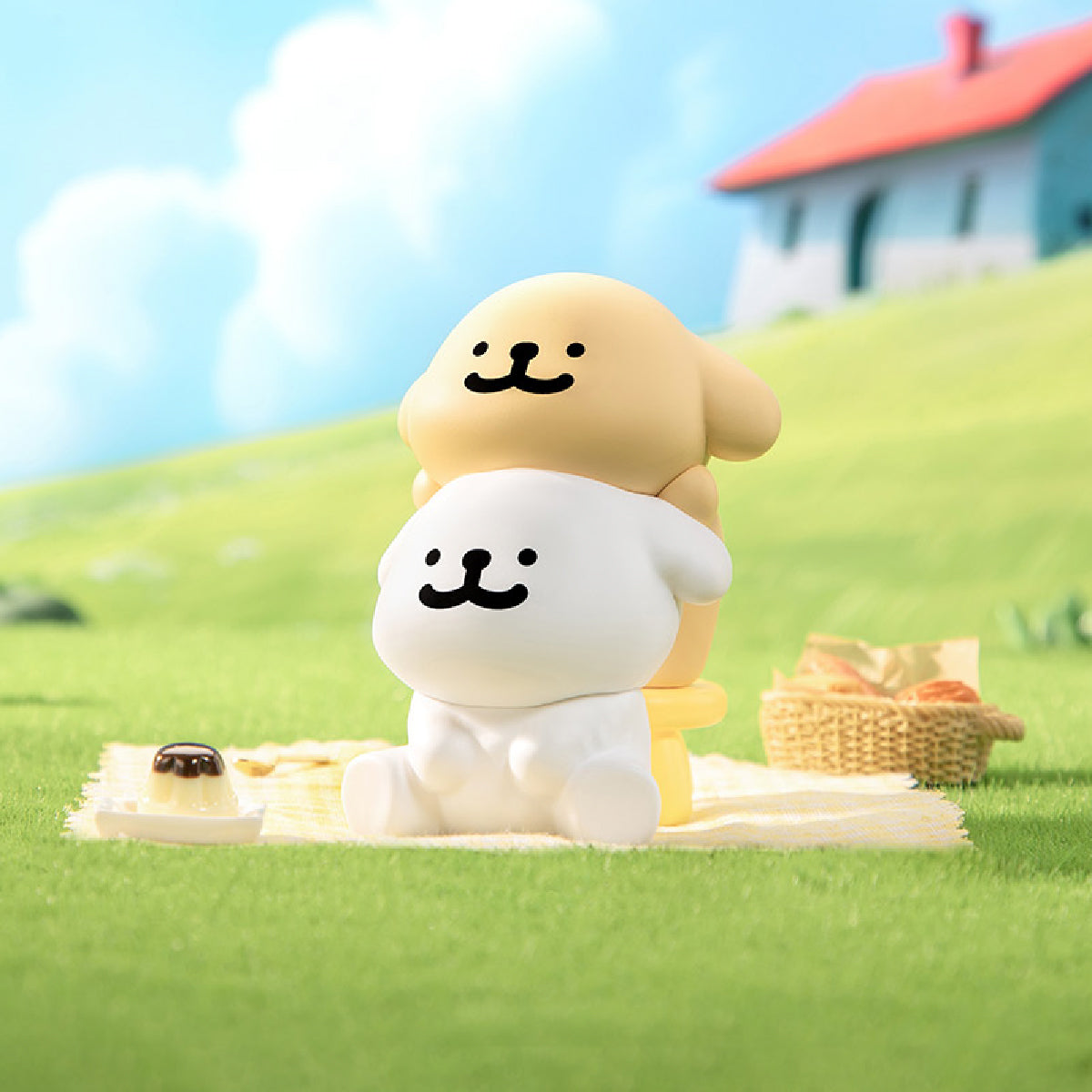 Maltese Happy Snuggling Series - Mô hình Blind Box - FUNISM MX2061