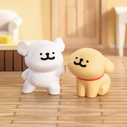 Maltese Happy Snuggling Series - Mô hình Blind Box - FUNISM MX2061