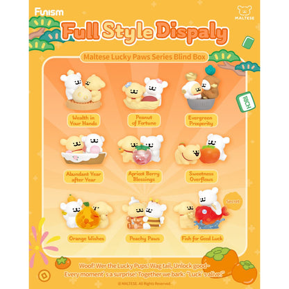 Maltese Lucky Paws Series Blind Box - Đồ chơi mô hình - FUNISM MX2099