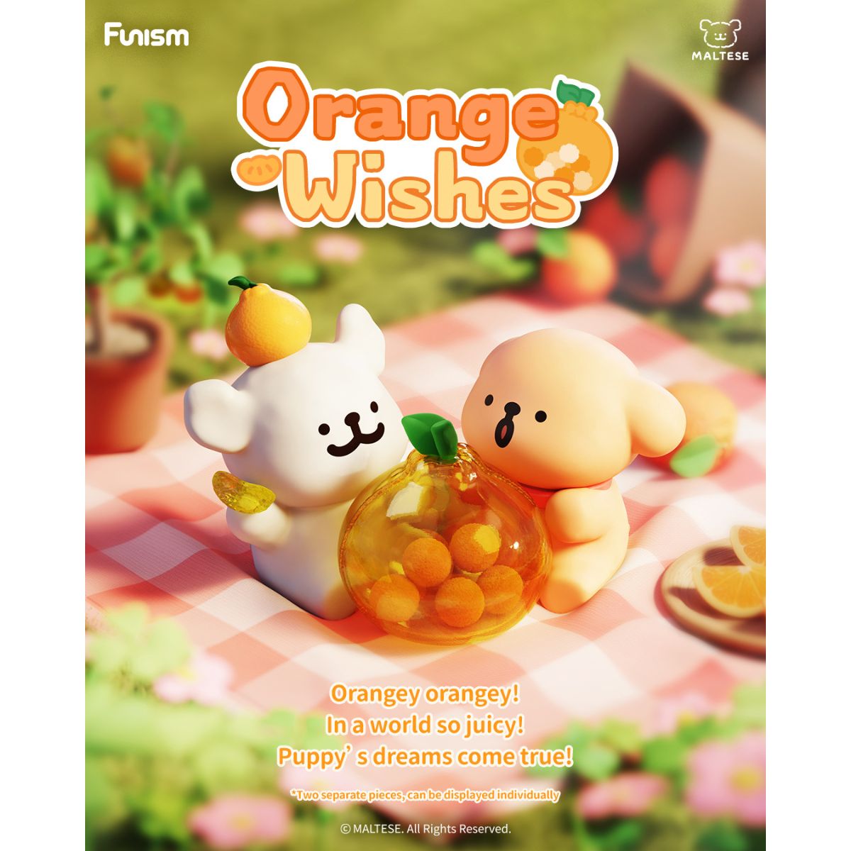 Maltese Lucky Paws Series Blind Box - Đồ chơi mô hình - FUNISM MX2099