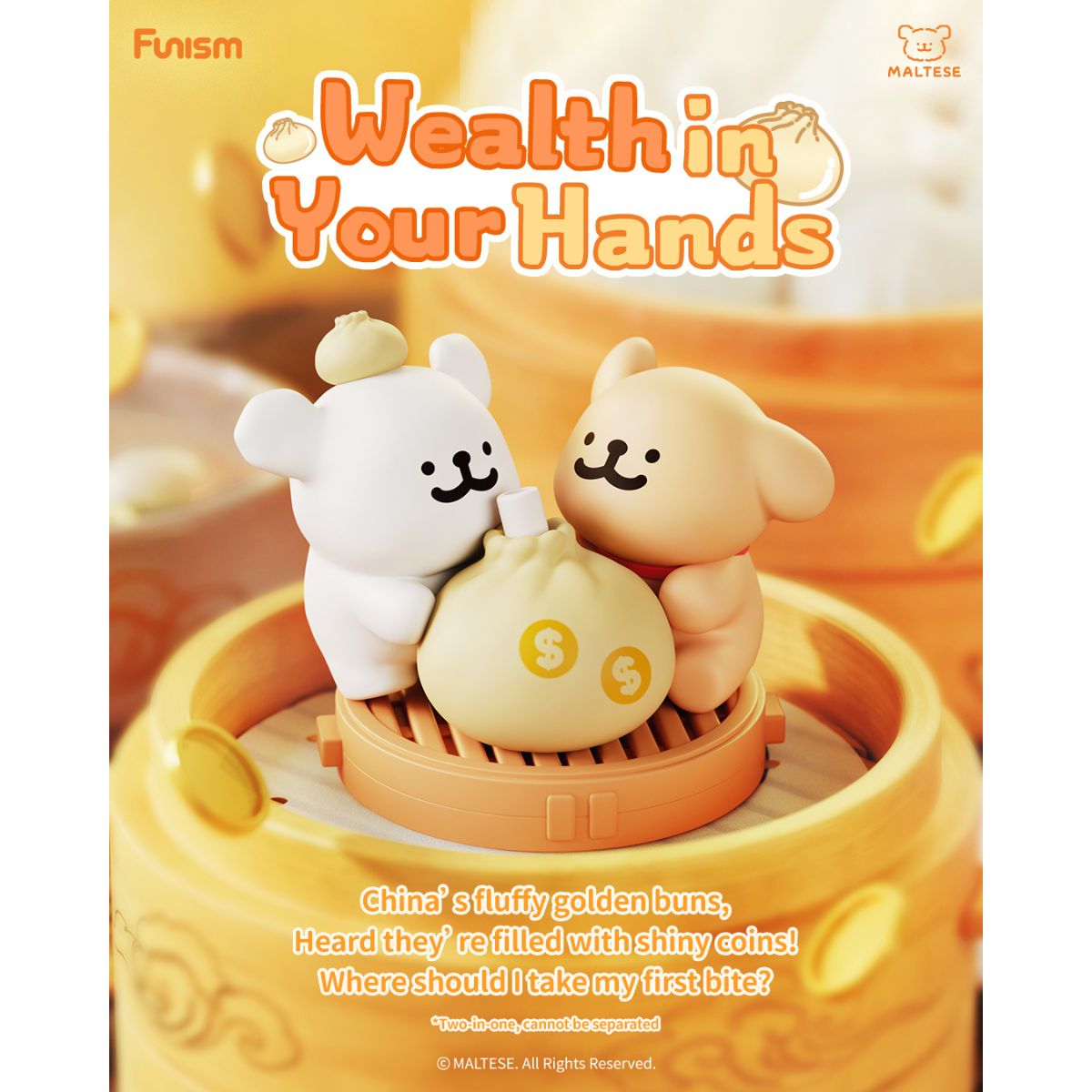 Maltese Lucky Paws Series Blind Box - Đồ chơi mô hình - FUNISM MX2099