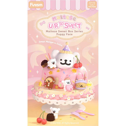 Maltese Sweet Box Series Puppy Face - Mô hình Blind Box - FUNISM MX2084