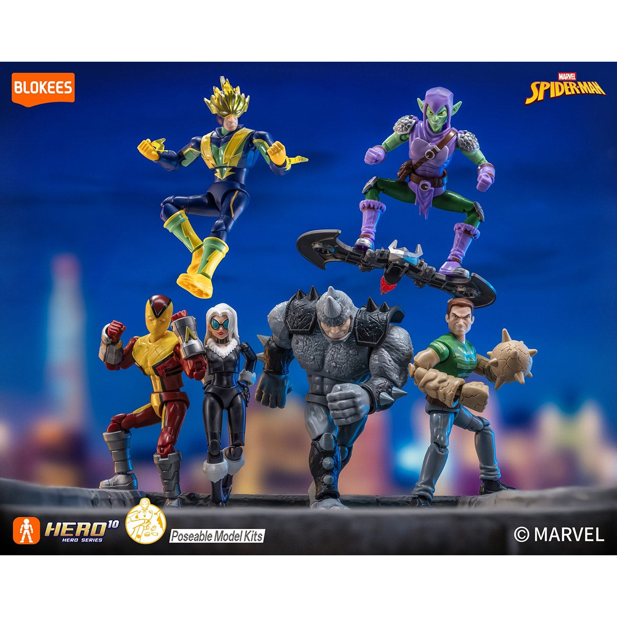 Đồ Chơi Mô Hình Marvel Bộ Sưu Tập Ngẫu Nhiên GV06 BLOKEES 81146