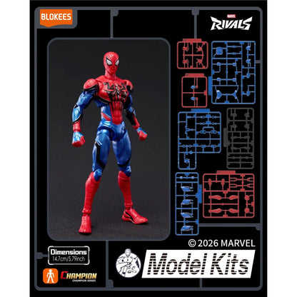 Đồ Chơi Mô Hình Marvel Champion Class Siêu Anh Hùng Spiderman BLOKEES 81118